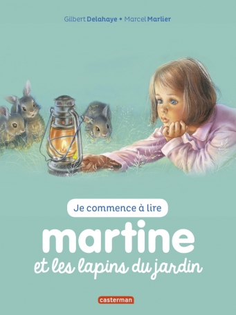 Martine et les lapins du jardin