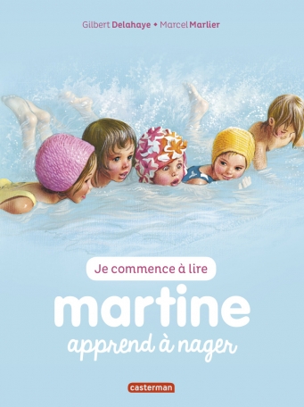 Martine apprend à nager