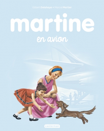 Martine en avion